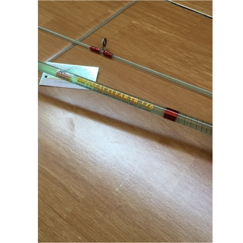 Joran Pancing Daido GRYSTAL CLEAR Fiber Solid Murah