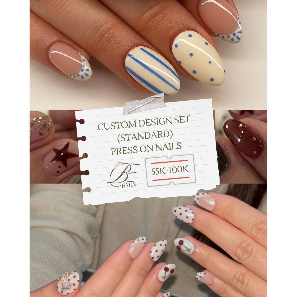 Custom Design Set (Standard) Press On Nails