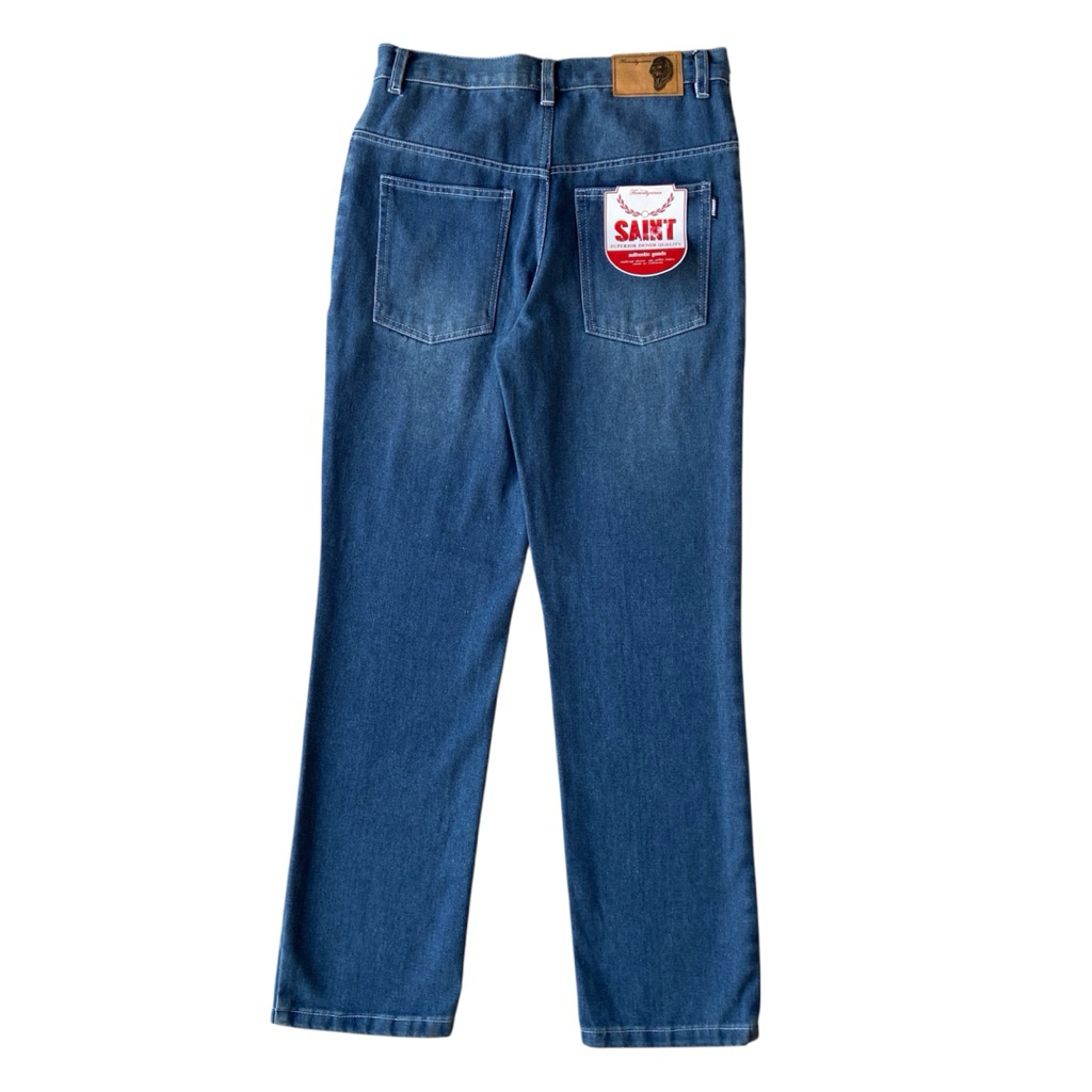 Denim Pants Washed Blue | Saint | Future Monkey