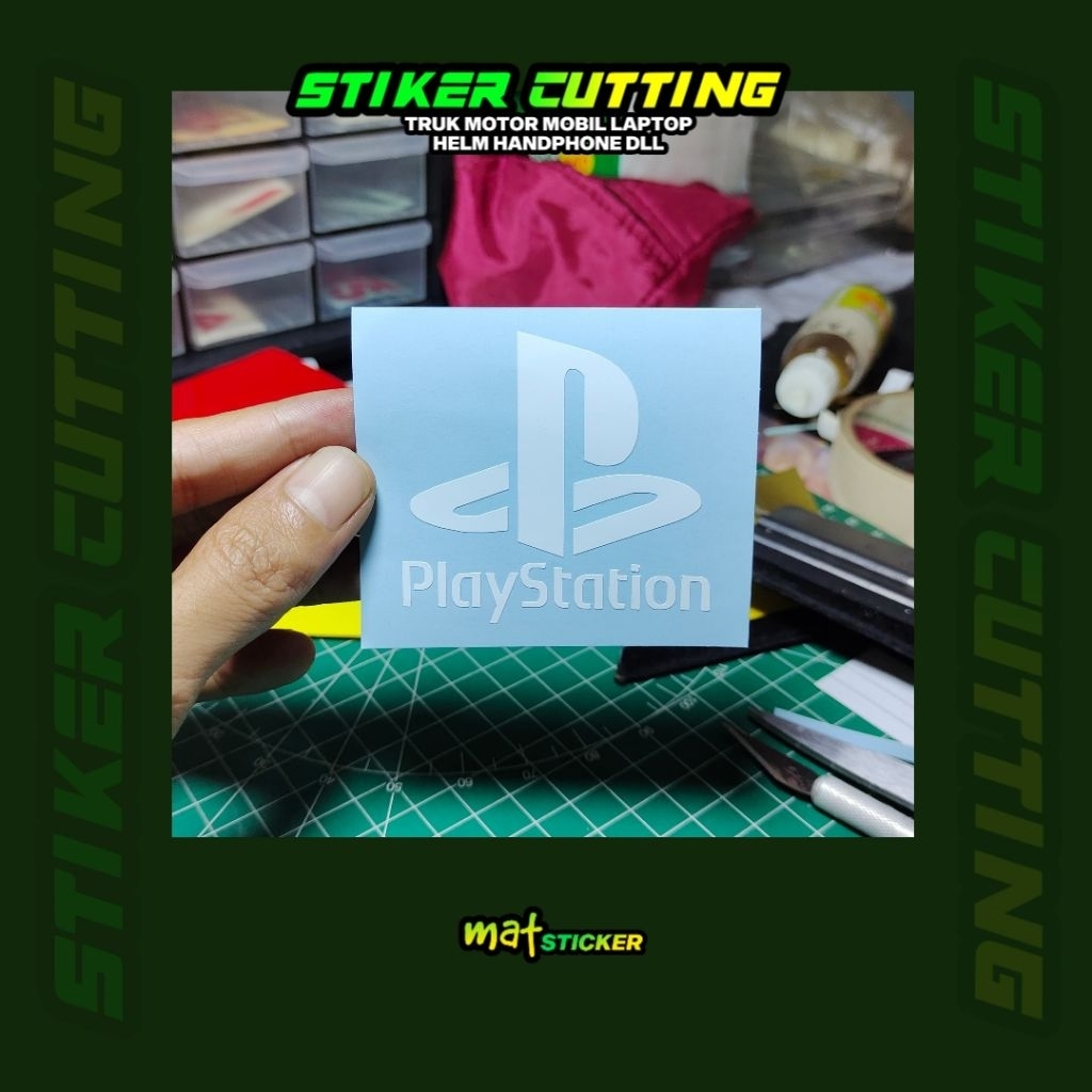 STIKER PS STICKER CUTTING TRANSPARAN