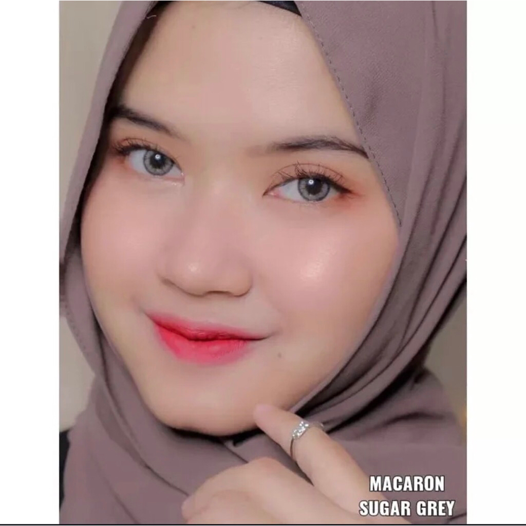 BONUS HADIAH Macaron Grey , Blue , Brown