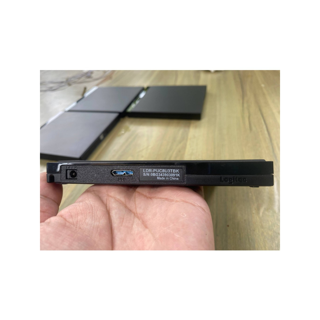 DVD Reader External Logitech LDR-PUC8U3TBK USB 3.0 - Second