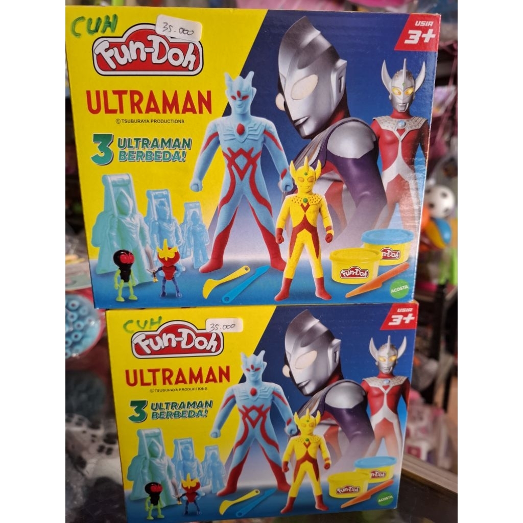 Mainan Lilin Fun Doh Ultraman