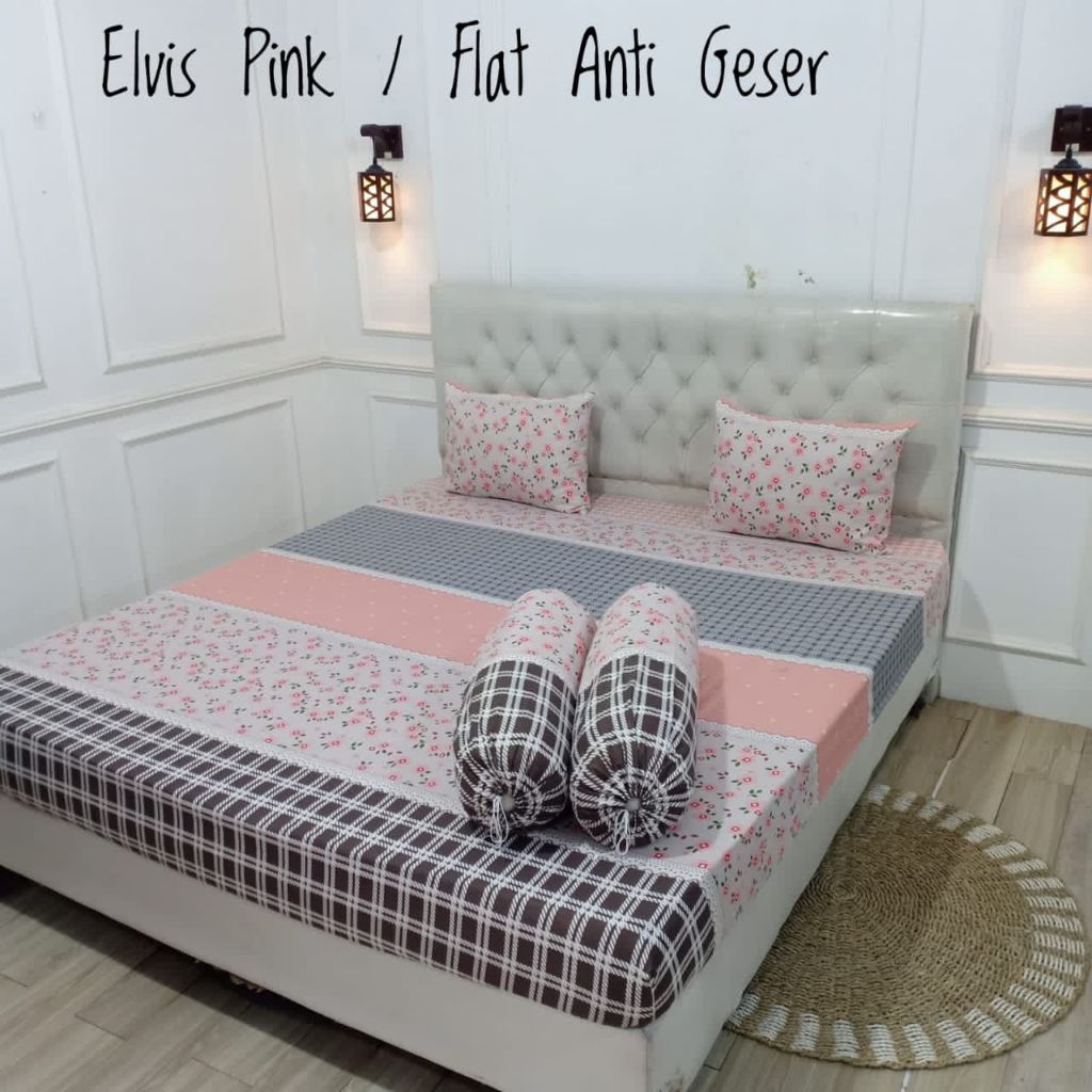 sprei elvis pink