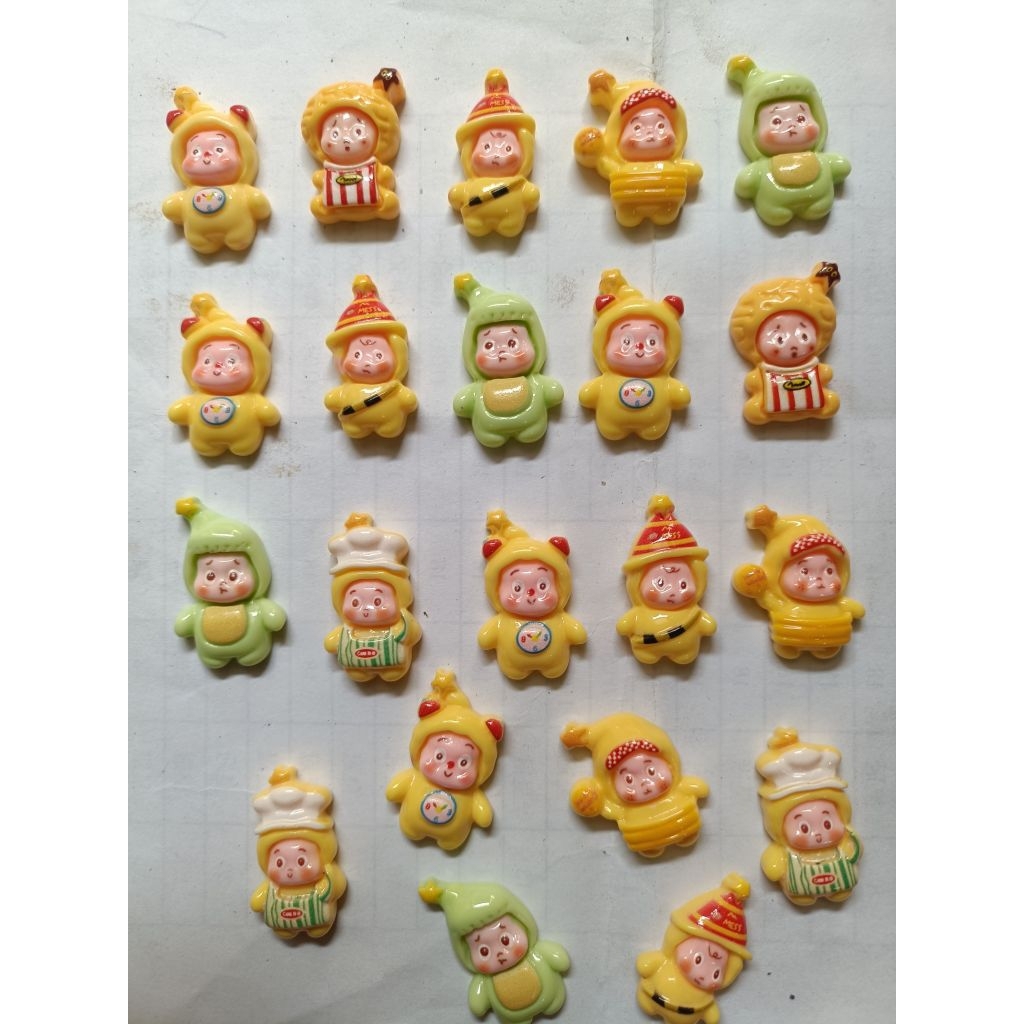 mote klay boneka 500pcs