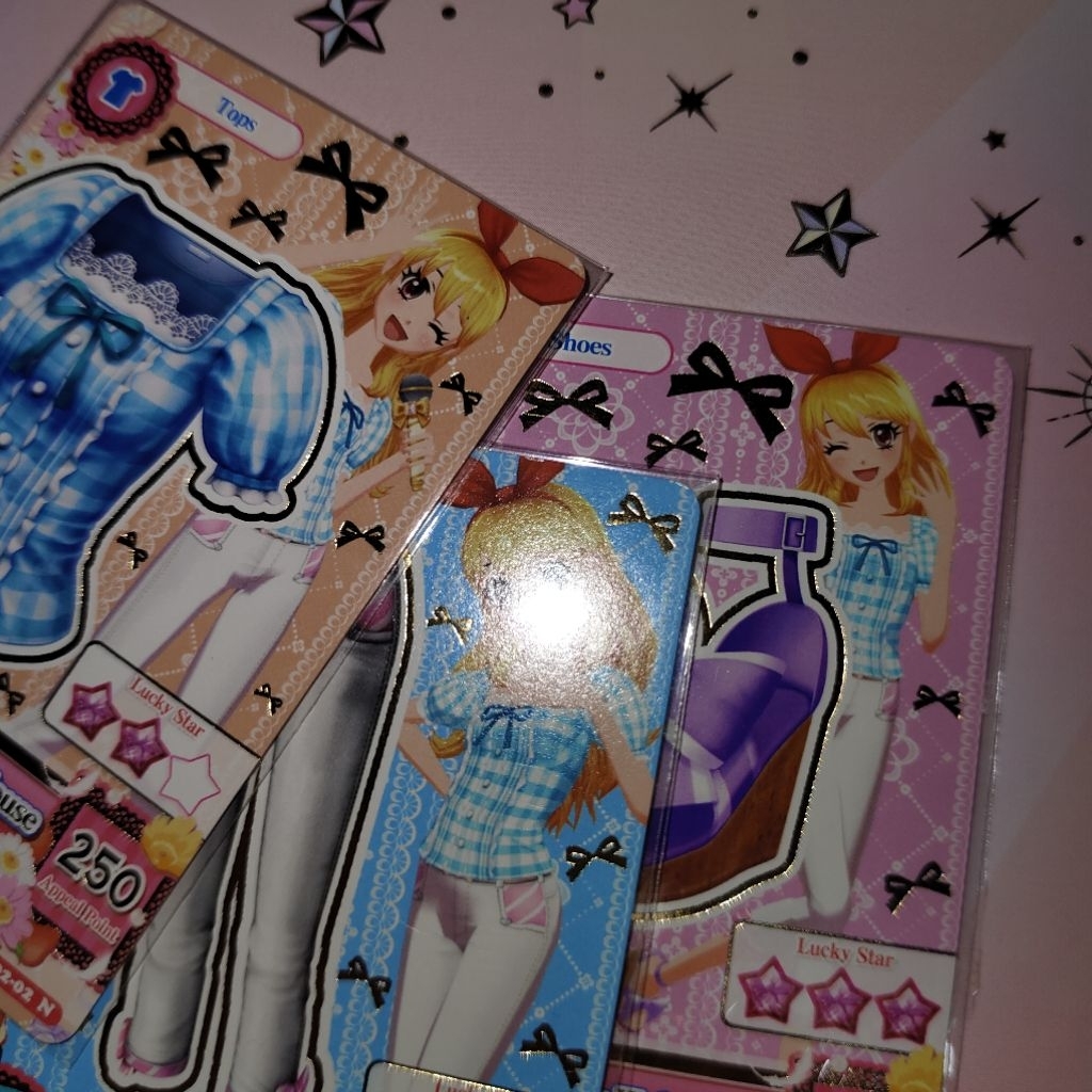 Aikatsu! Ichigo Aqua Gingham s1v2 Normal Set