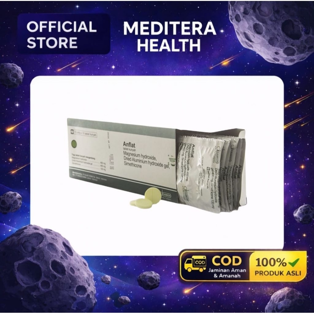 ANFLAT BOX @ 10 STRIP @ 100TABLET