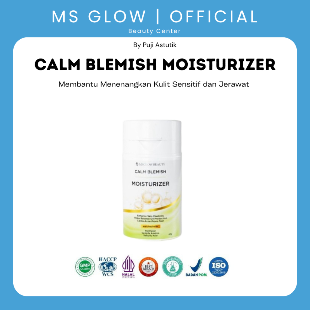 MS GLOW - CALM BLEMISH MOISTURIZER