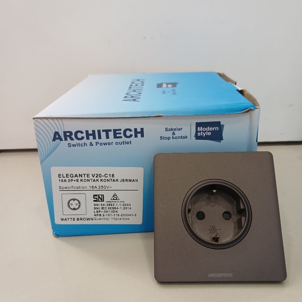 ARCHITECH ELEGANTE S/C MATTE BROWN