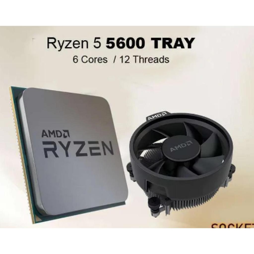 Processor AMD Ryzen 5 5600 - up to 4.4Ghz Socket AM4 - TRAY