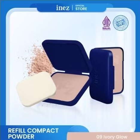 INEZ REFFIL COMPACT POWDER IVORY GLOW