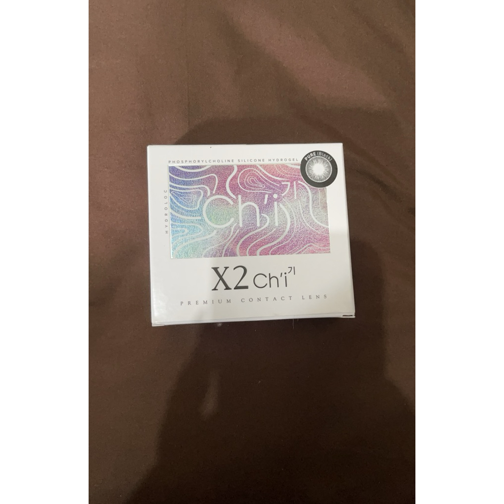soflens x2 warna pure black, normal