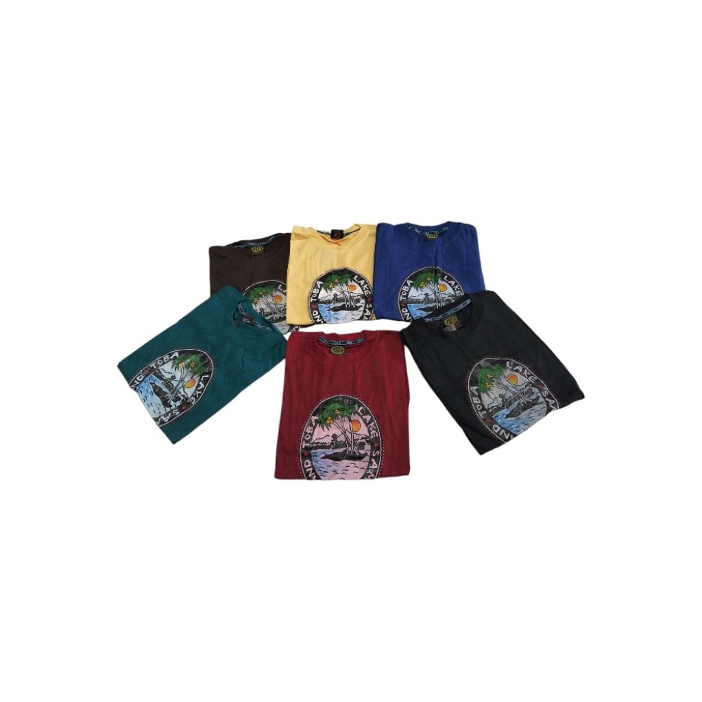 paket 3pcs Kaos Samosir Island