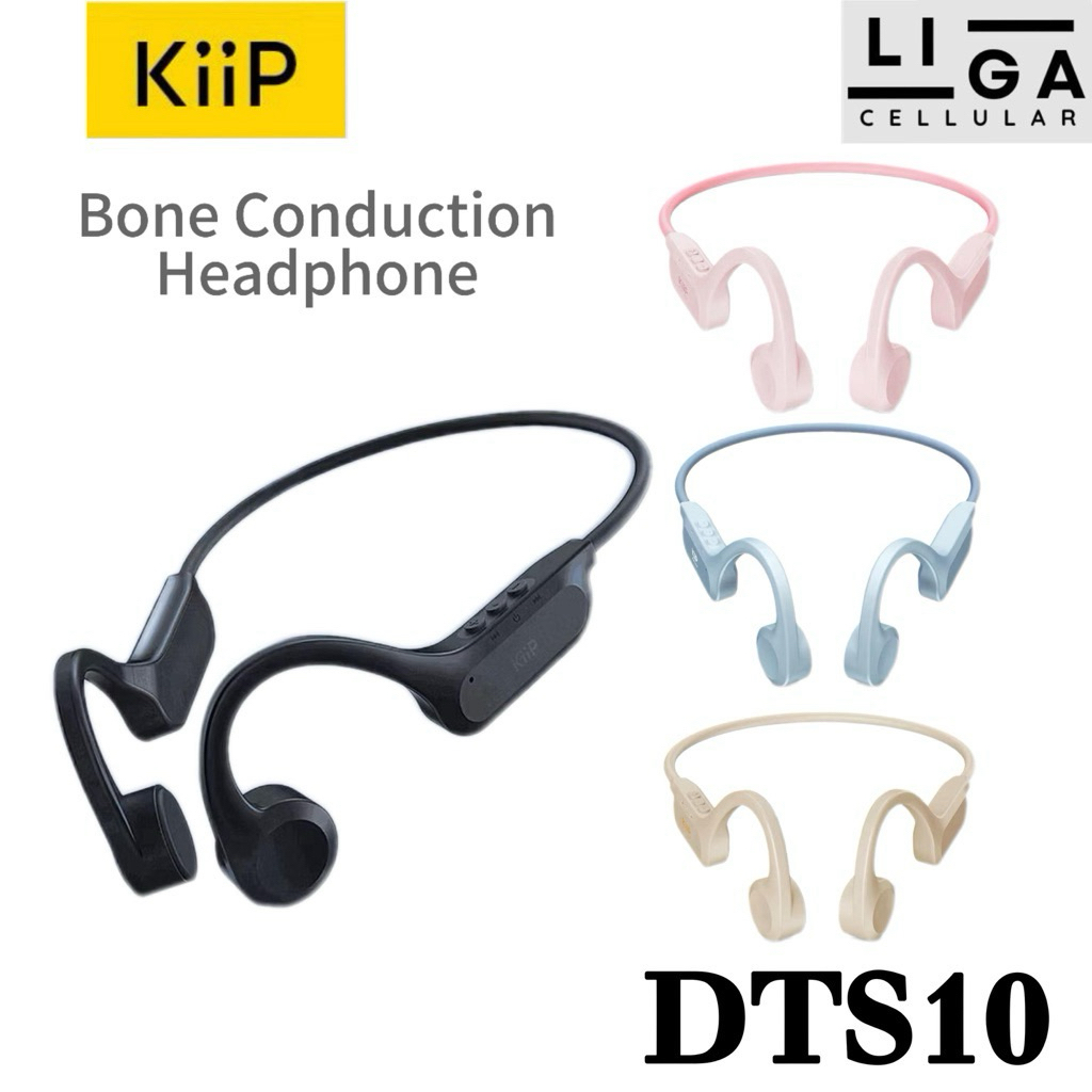 KiiP DTS10 Wireless Headphone Bone Conduction Earphone Bluetooth 5.3 Headset