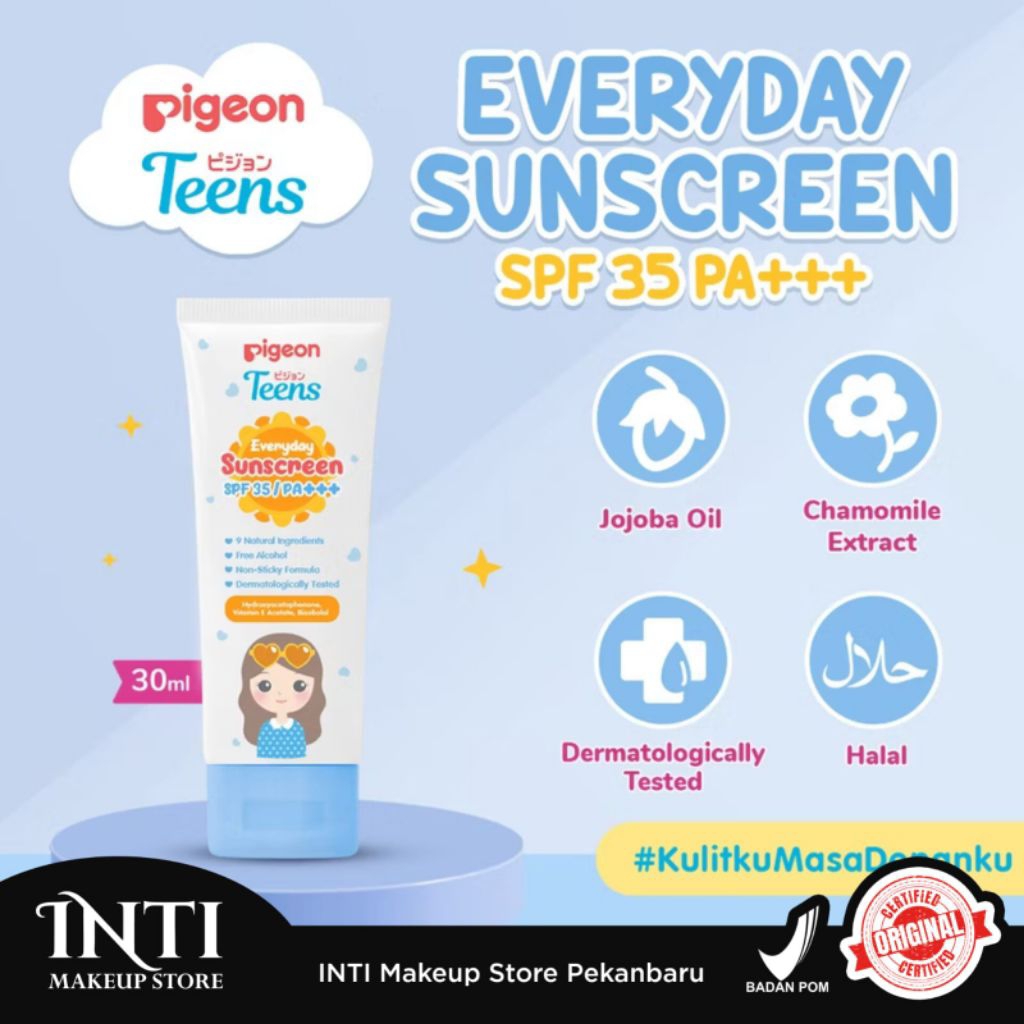 INTIMAKEUP - PIGEON EVERYDAY SUNSCREEN SPF 35++