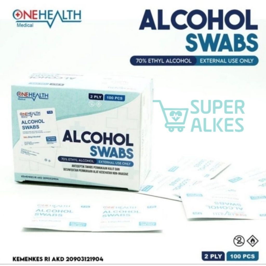 Alcohol Swabs 2 ply