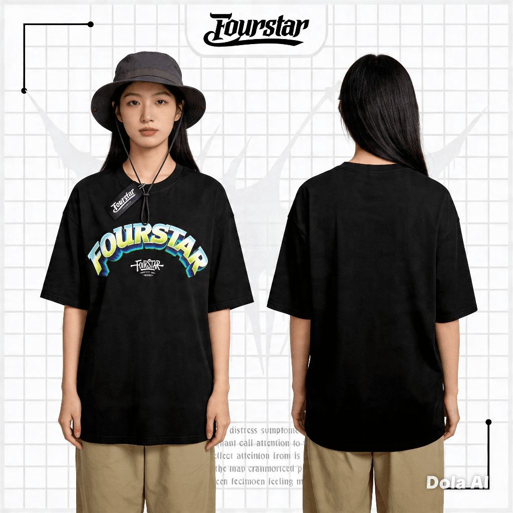 kaos distro berbahan tebal