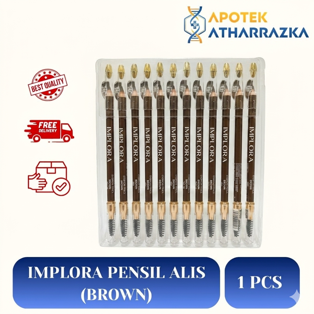 Implora Pensil Alis Brown (Cokelat)
