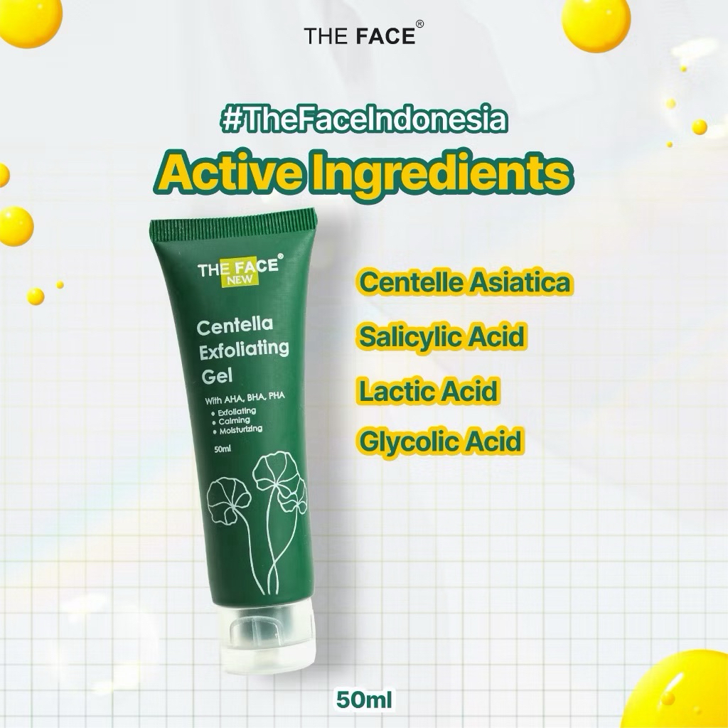 The Face Centella Exfoliating Gel