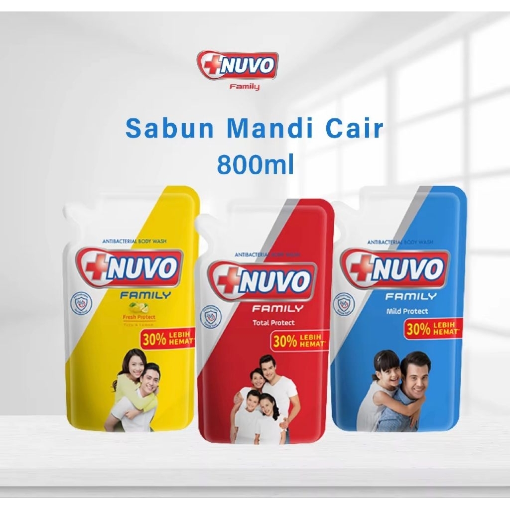 NUVO sabun cair 800ml