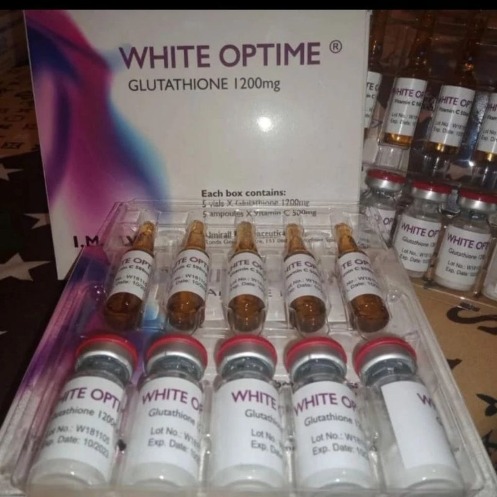 white optime 1200mg gIutation