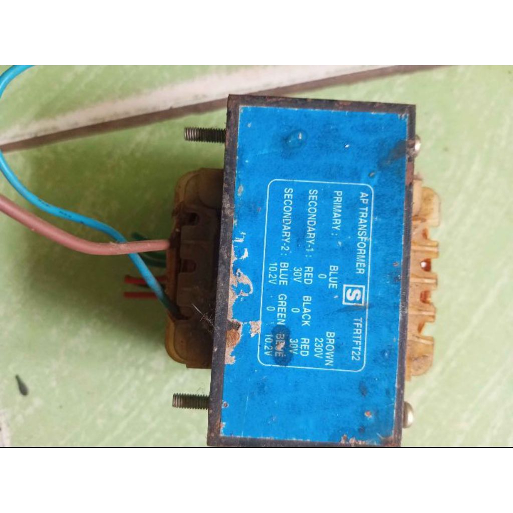 trafo build up ex amplifier gitar behringer