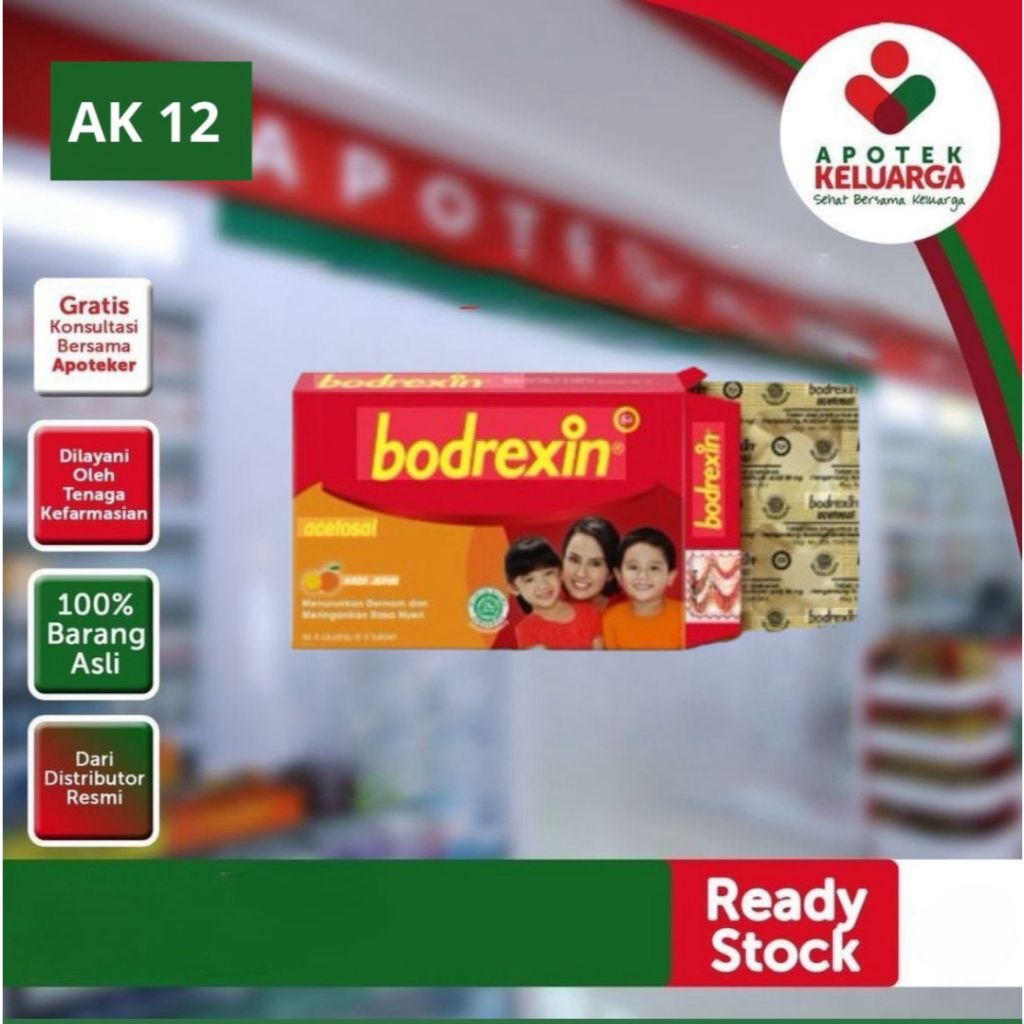 BODREXIN TABLET 3 STRIP 1 KTK
