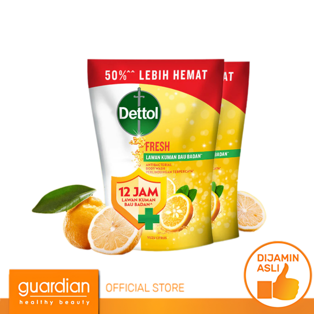 Dettol Bodywash Fresh 2x720Ml