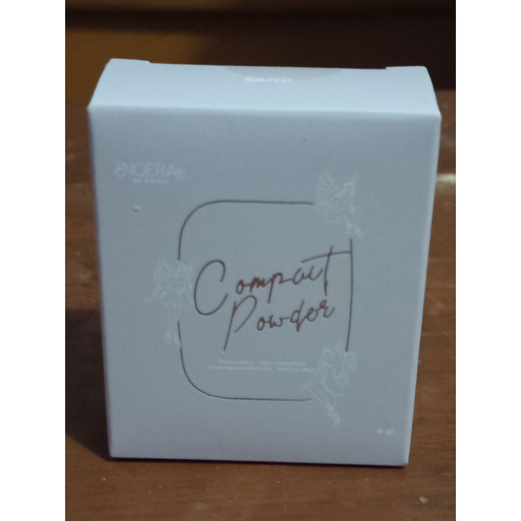 bedak compact powder noera shade sand