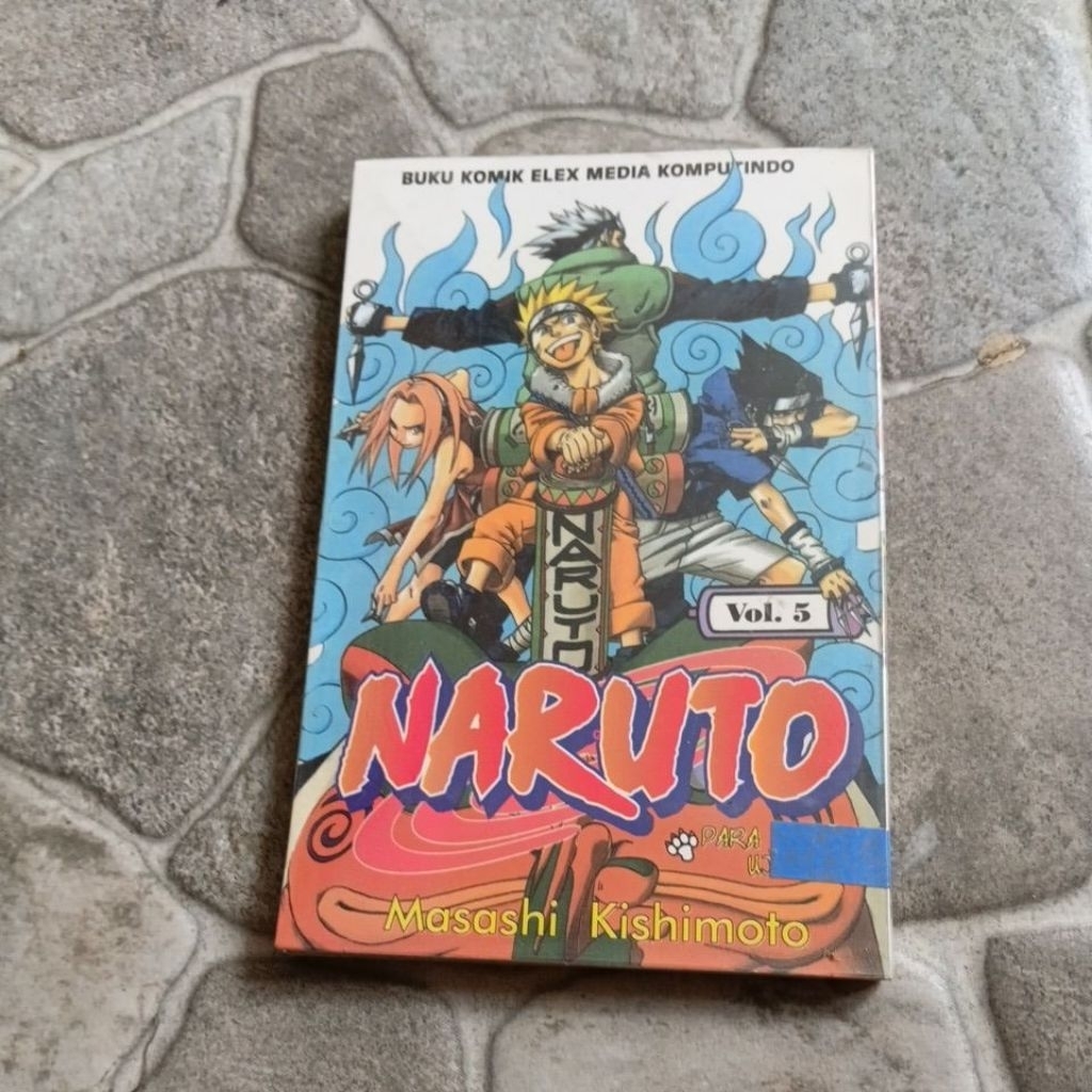KOMIK NARUTO VOL 5.
