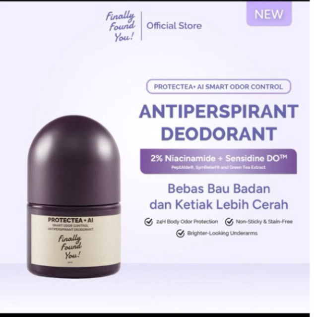 FINALLY FOUND YOU ! ANTIPERSPIRANT DEODORANT