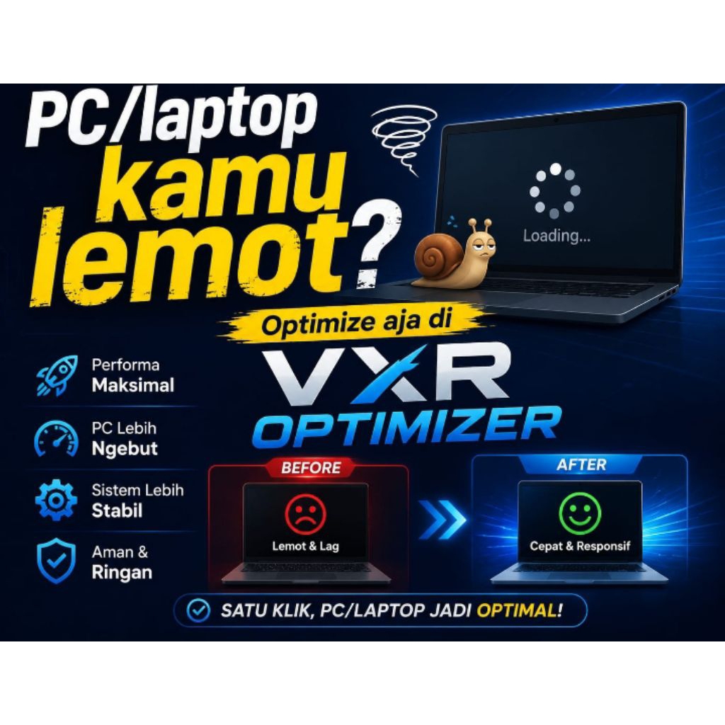 PC LAPTOP OPTIMIZE WINDOWS TOOLS + REMOTE FIX LAG LEMOT DLL