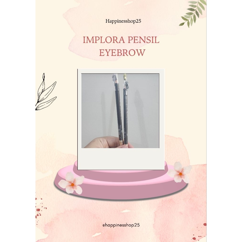 (DAPET 2) Implora pensil eyebrow shade darkbrown