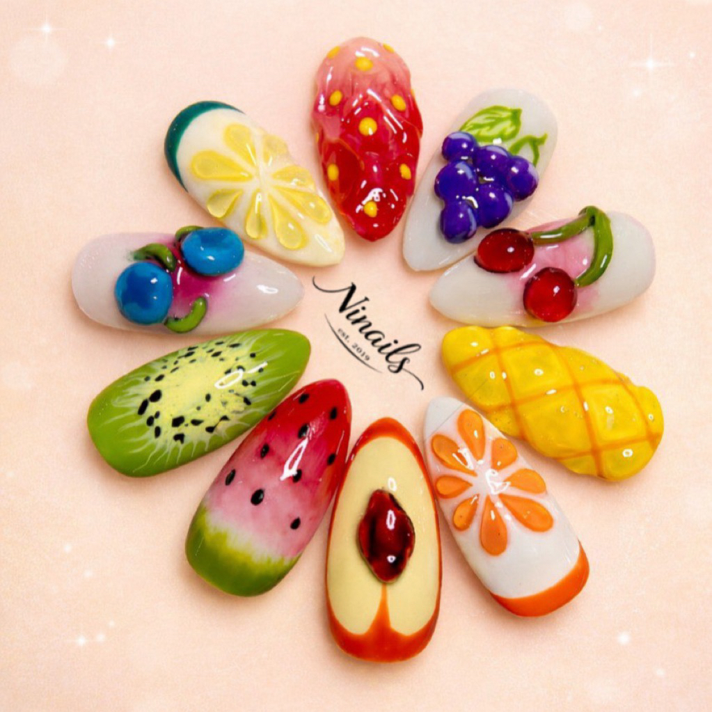Custom Press On Nail Handmade 100%