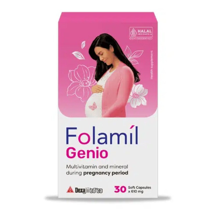 Folamil Genio 30 Kapsul