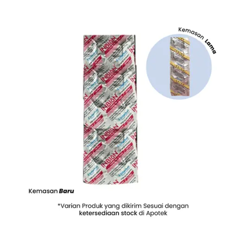 Inbion 10 Kapsul - Halodoc