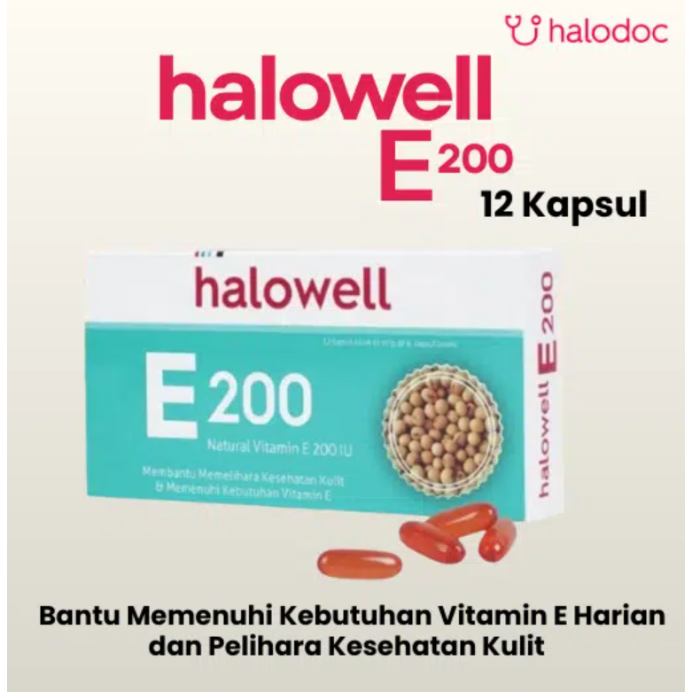 Halowell E 200 IU 12 Kapsul