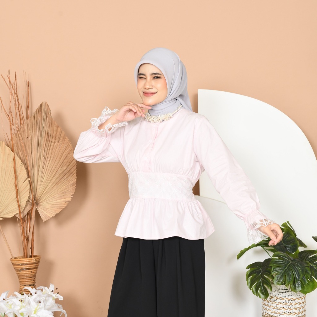 Mybamus X Nabilabyaa Binar Blouse