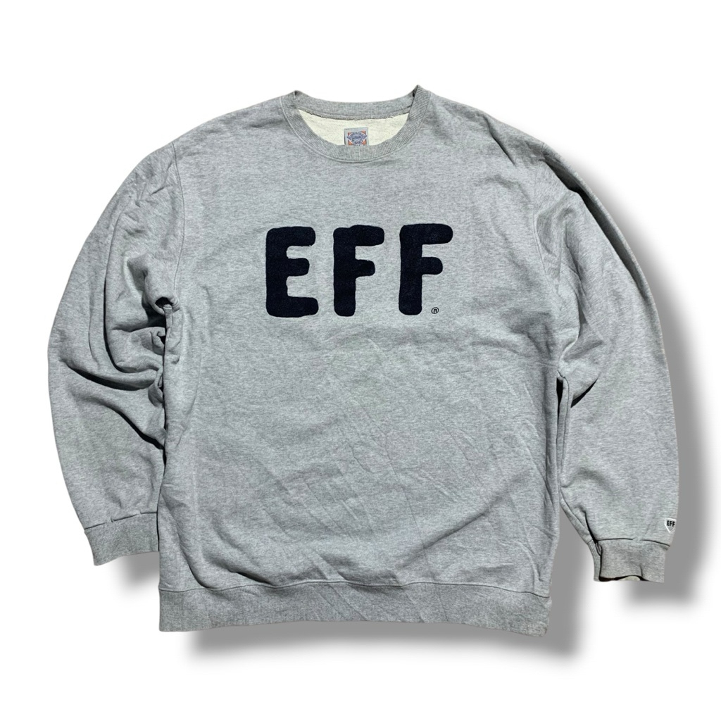 Ebbets Field Flannels "EEF" Logo Embroidered Sweatshirt