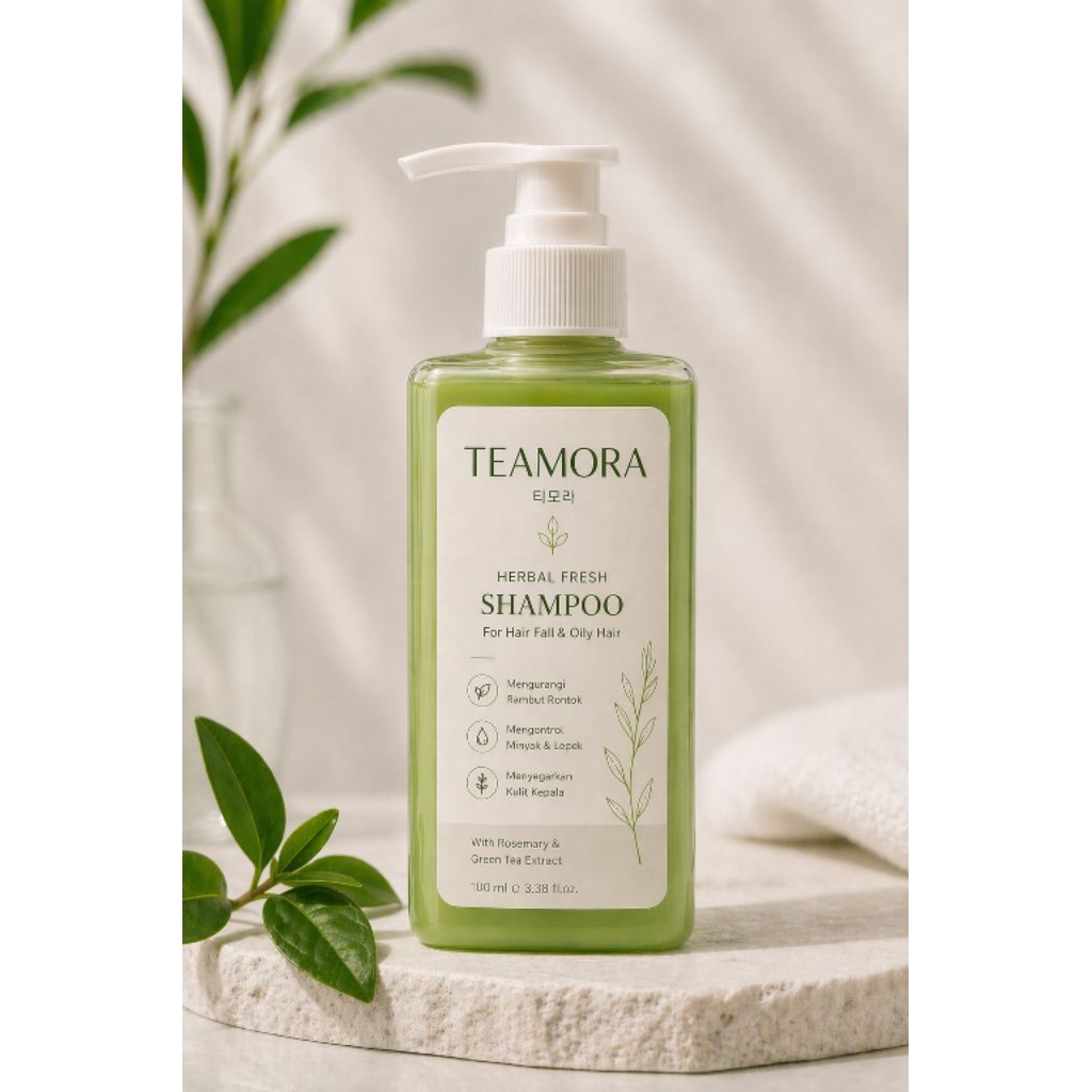 TEAMORA Herbal Fresh Shampoo