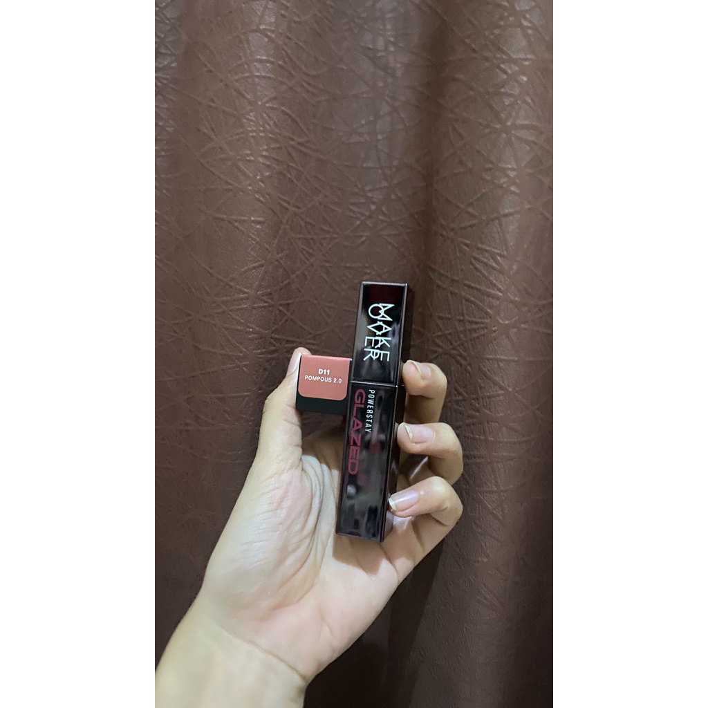Make Over Powerstay Lip Glazed - D11 Pompous