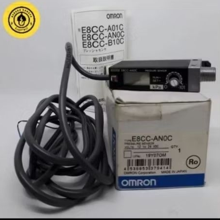 OMRON Pressure Sensor E8CC-ANOC 12-24VDC ORIGINAL NEW