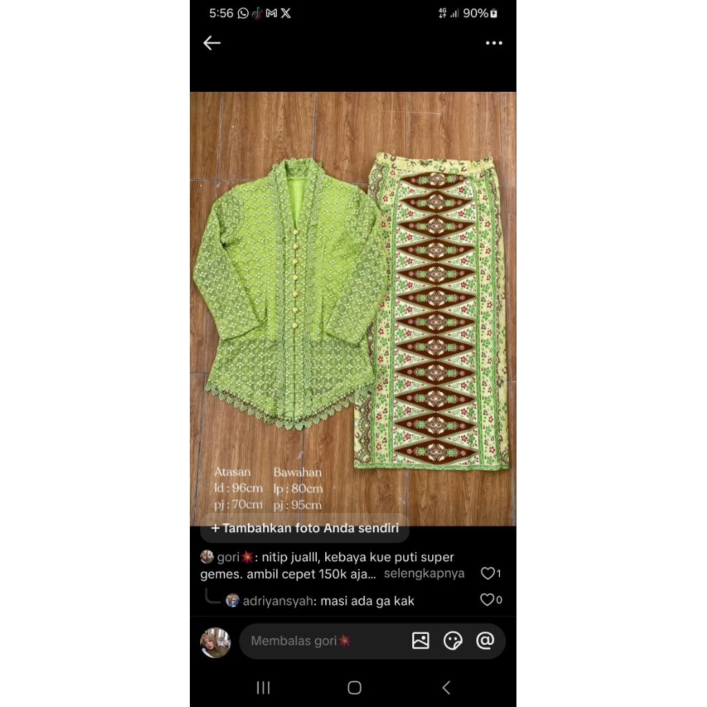 KEBAYAA KUE PUTU HEJO GEMESSS