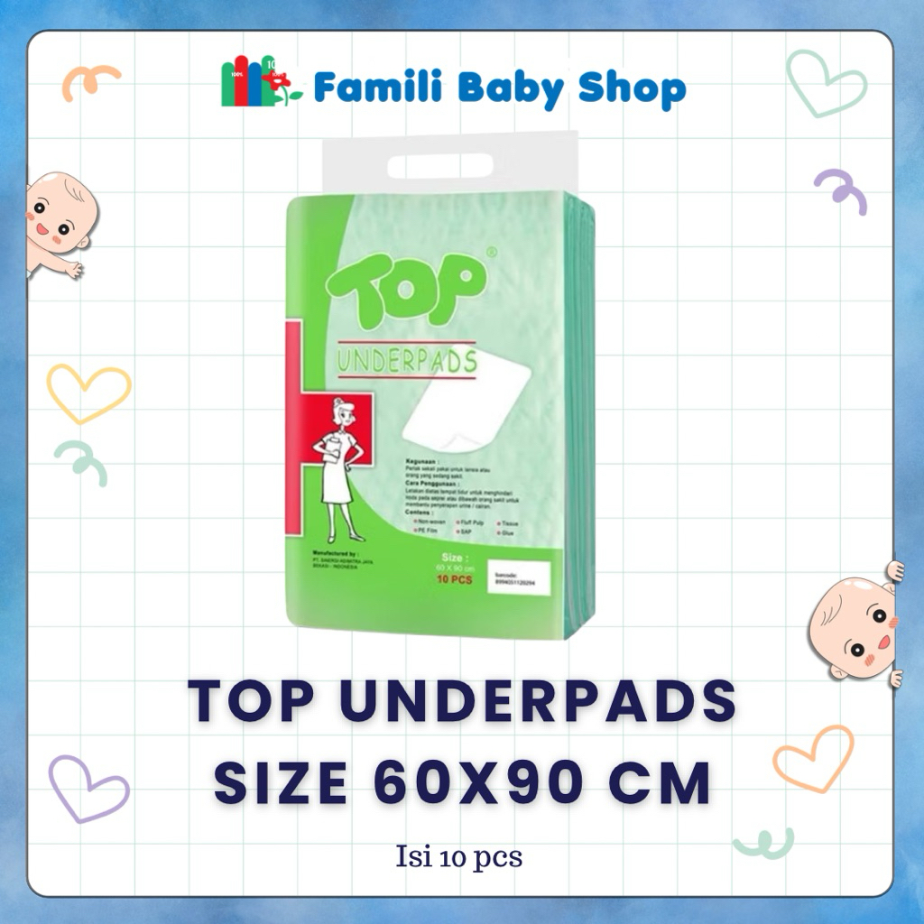 TOP UNDERPAD 60 X 90 CM