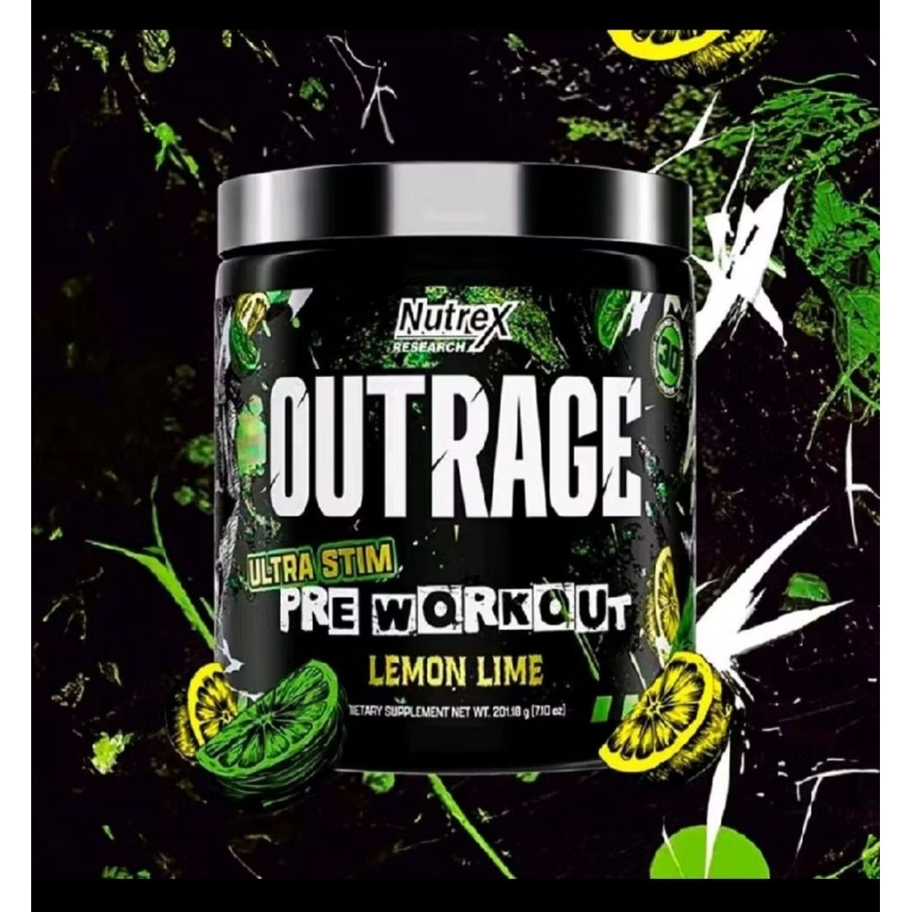 NUTREX OUTRAGE OUT RAGE PREWORK OUT 30SERV
