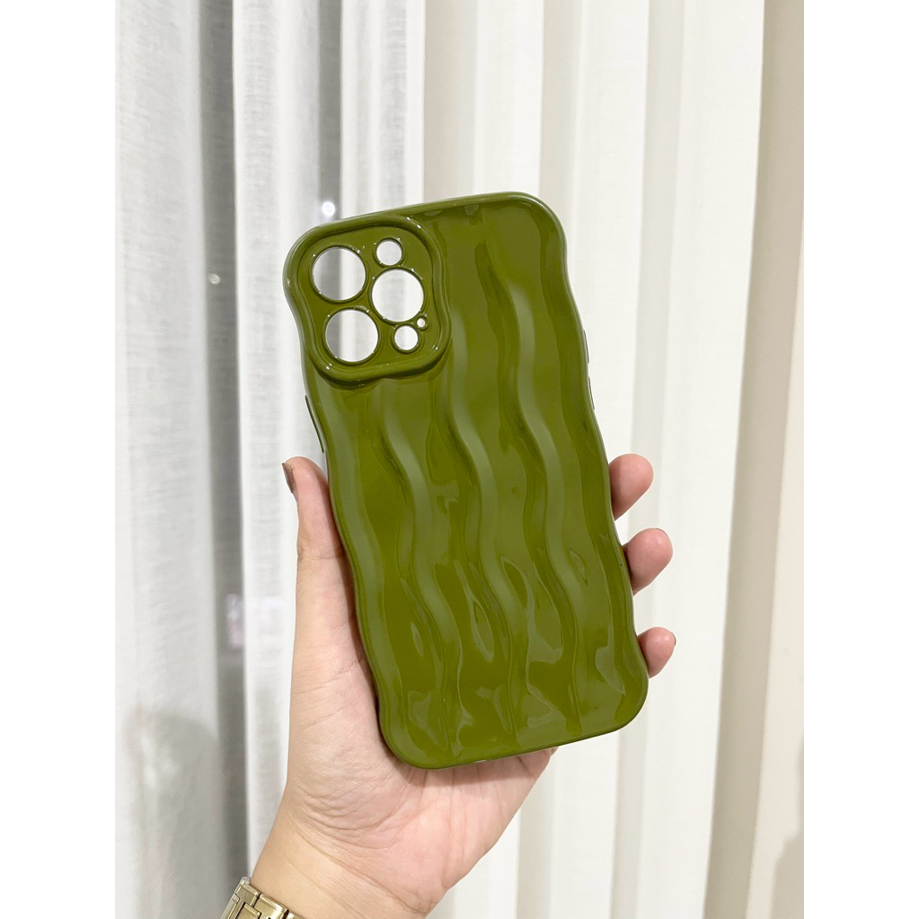 CASE SILIKON IPHONE 12 PRO MAX (GREEN)