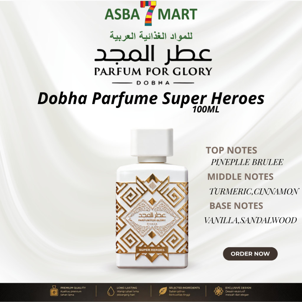 DOBHA PARFUME GLORY SUPER HEROES 100ML