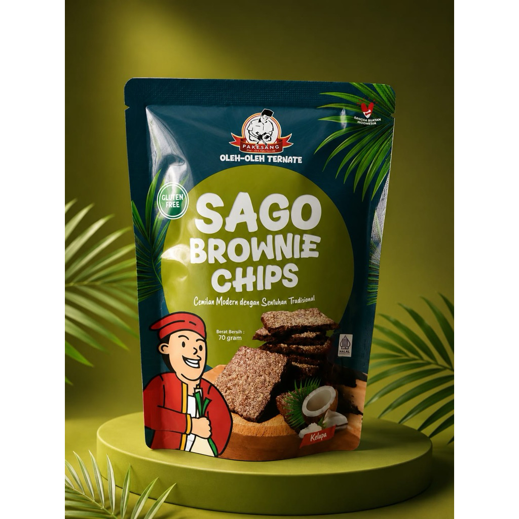 Sago Brownie chips