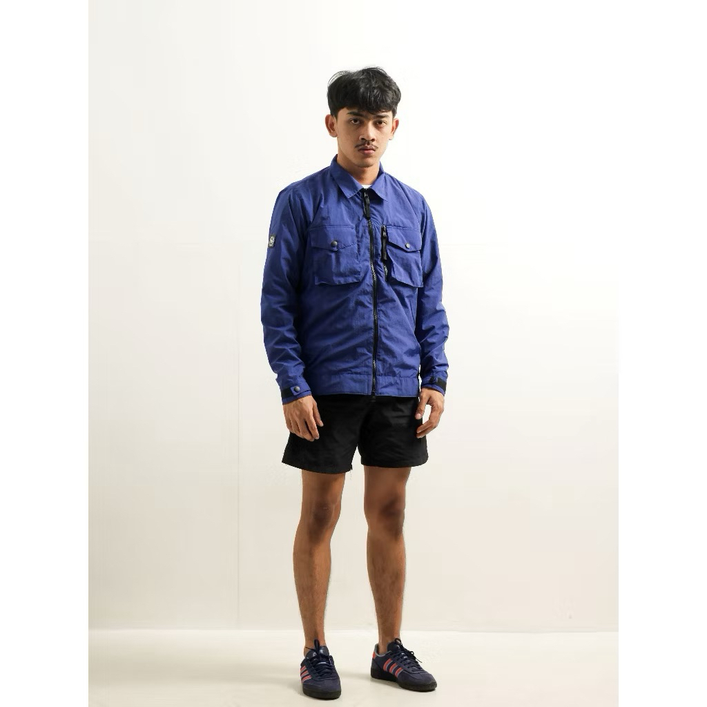 Trouble Maker Overshirt Buckingham Blue