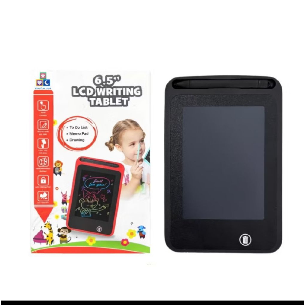 LCD Writing Tablet Anak 6.5